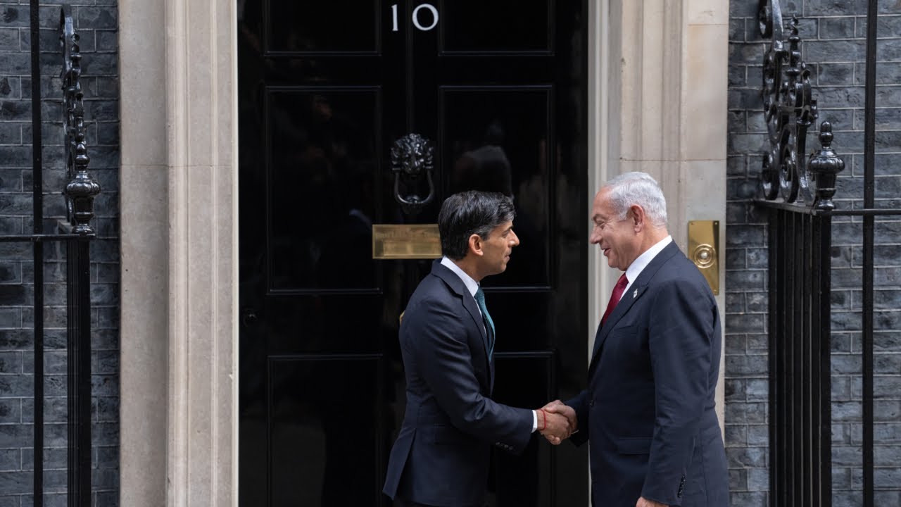 Sunak and Netanyahu meet at Downing Street