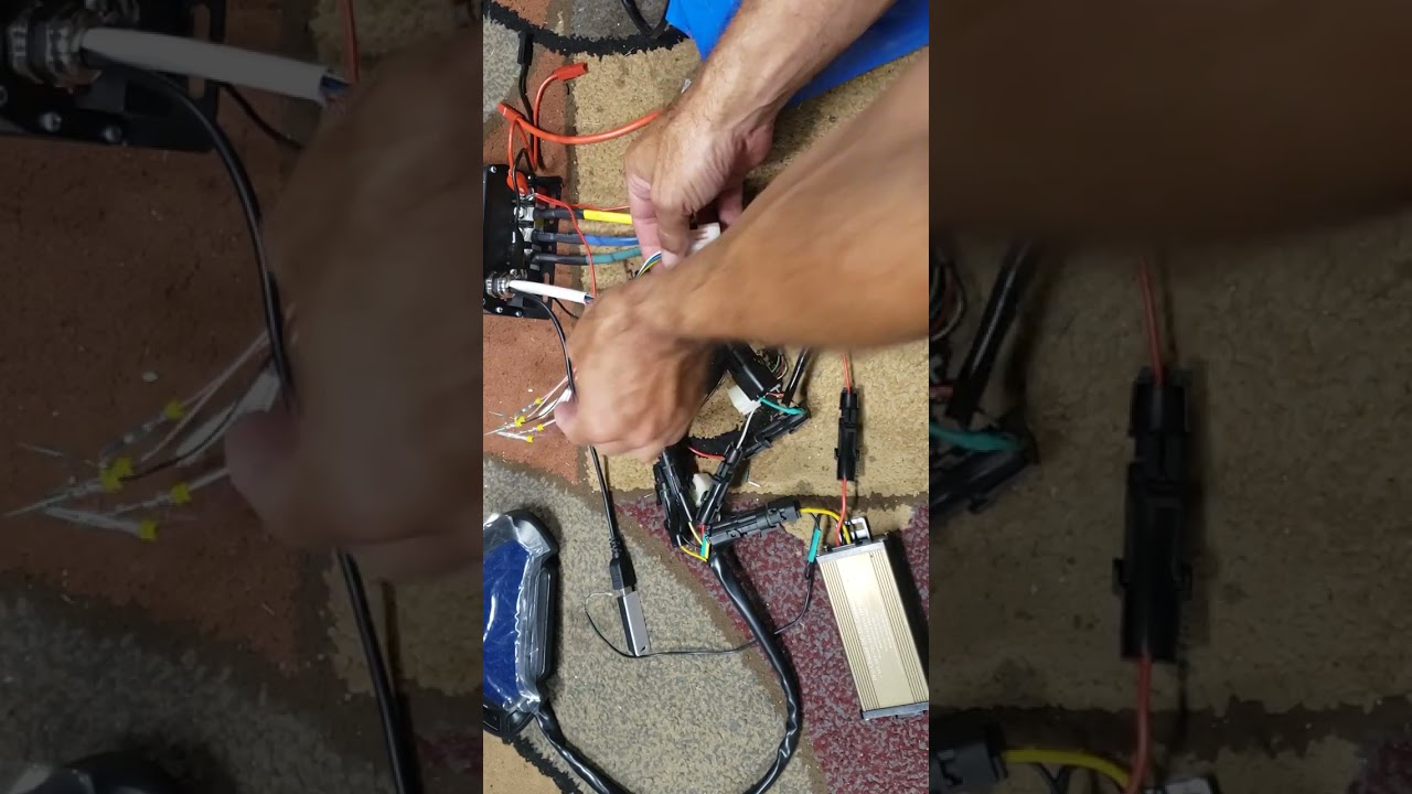CT-22 display wire connections