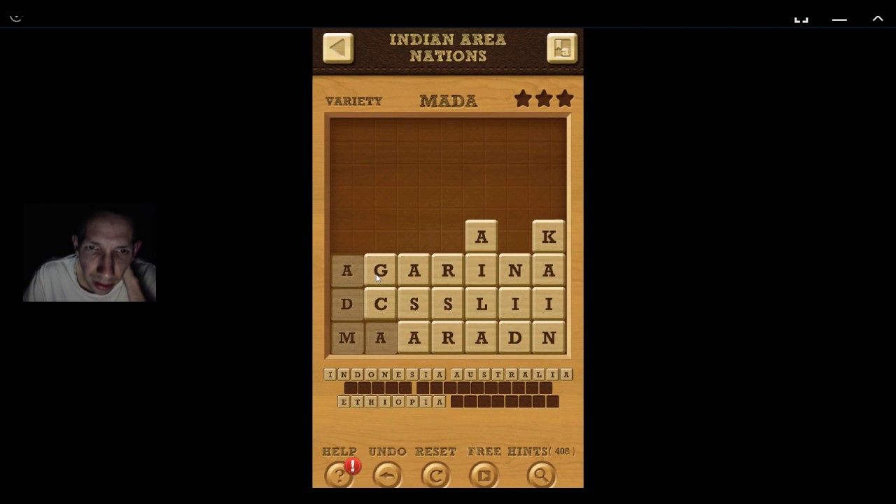Words Crush, Variety, The World  Level 16 (Indian Area Nations) Solved