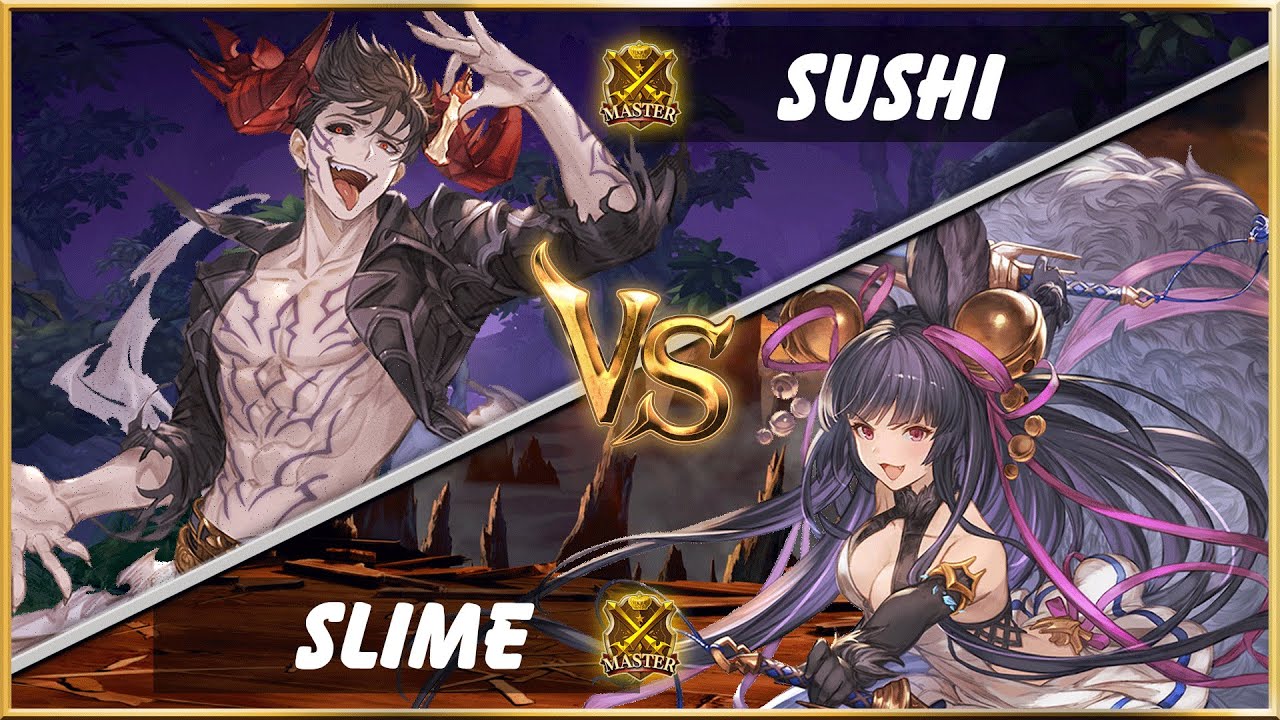 GBVSR Master Rank | Sushi [Avatar Belial] vs. Slime [Yuel]