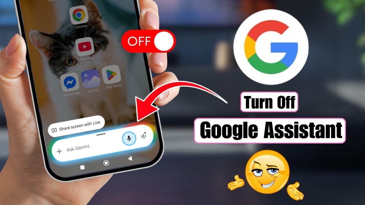 Как отключить Google Ассистент на Android | Полное отключение Google Ассистента (2026)