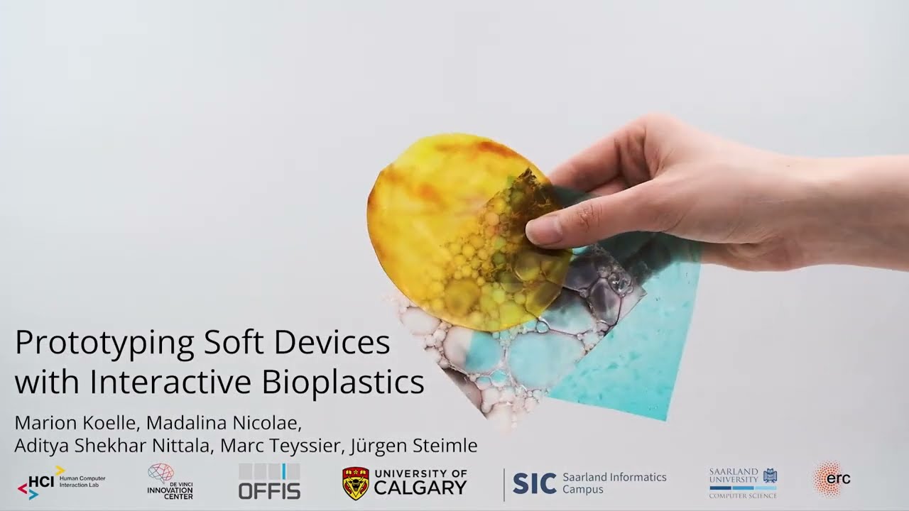 Prototyping Soft Devices with Interactive Bioplastics