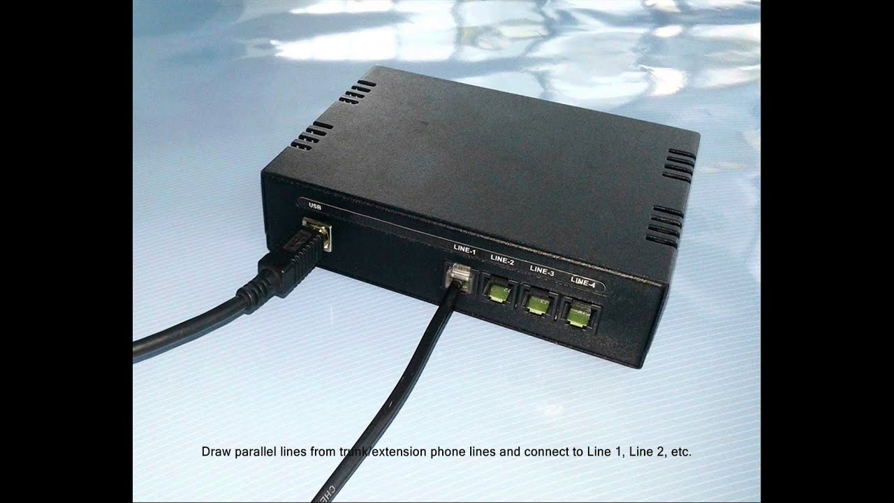 Installation and Configuration of Xtend Voice Logger for Analog Lines