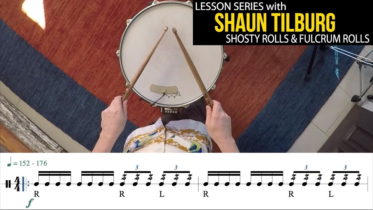 Shaun Tilburg's Regimen:  Shosty Rolls and Fulcrum Rolls