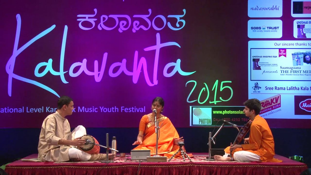 Kalavanta 2015 Day 4 Concert by Vani Ramamurthy