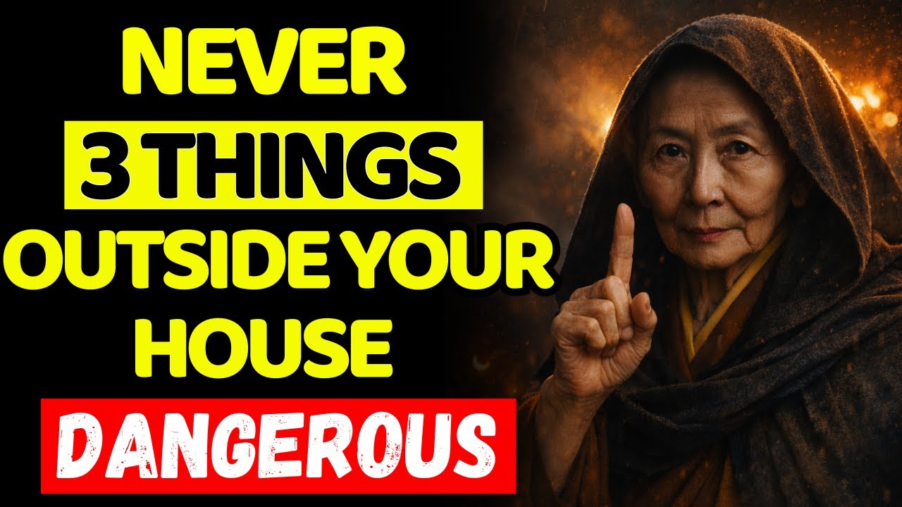 Never Leave These 3 Things Outside at Night (Without Knowing) — They Attract Poverty