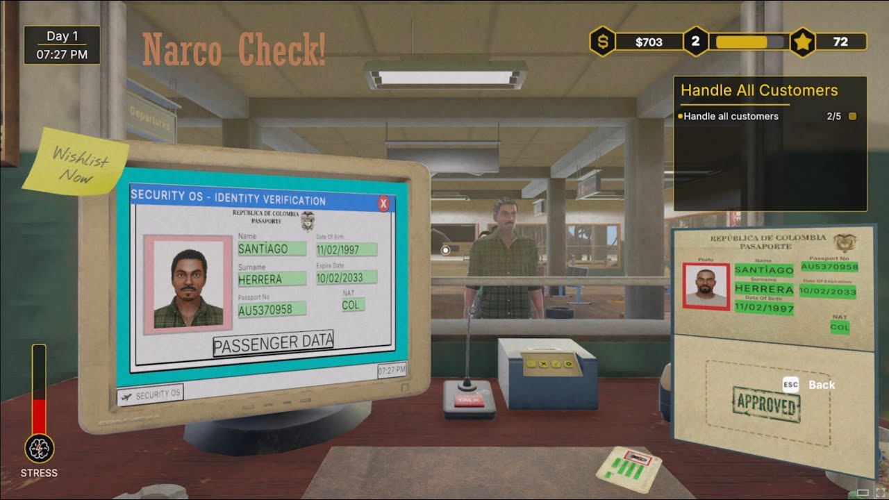 narco check - Smuggling goods into my airport?