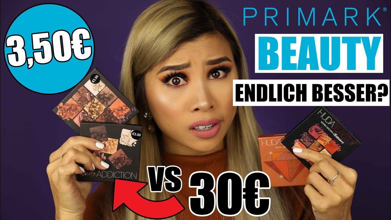 HUDA BEAUTY bei PRIMARK? Primark Beauty MAKEUP LIVE TEST l Kisus Beauty News