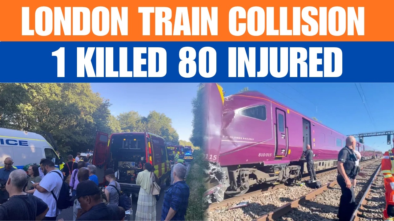 One Killed, Dozens Injured In Train Collision Near London | News9