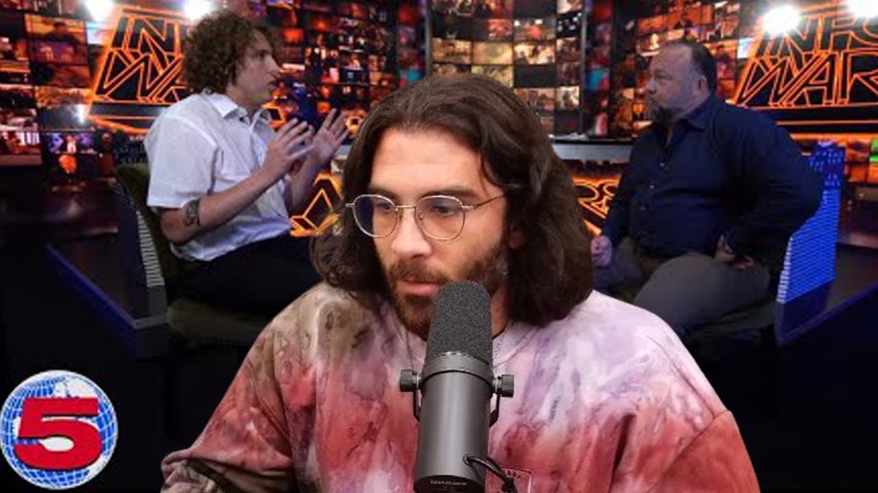 Hasanabi Reacts to Alex Jones Interview | Channel 5