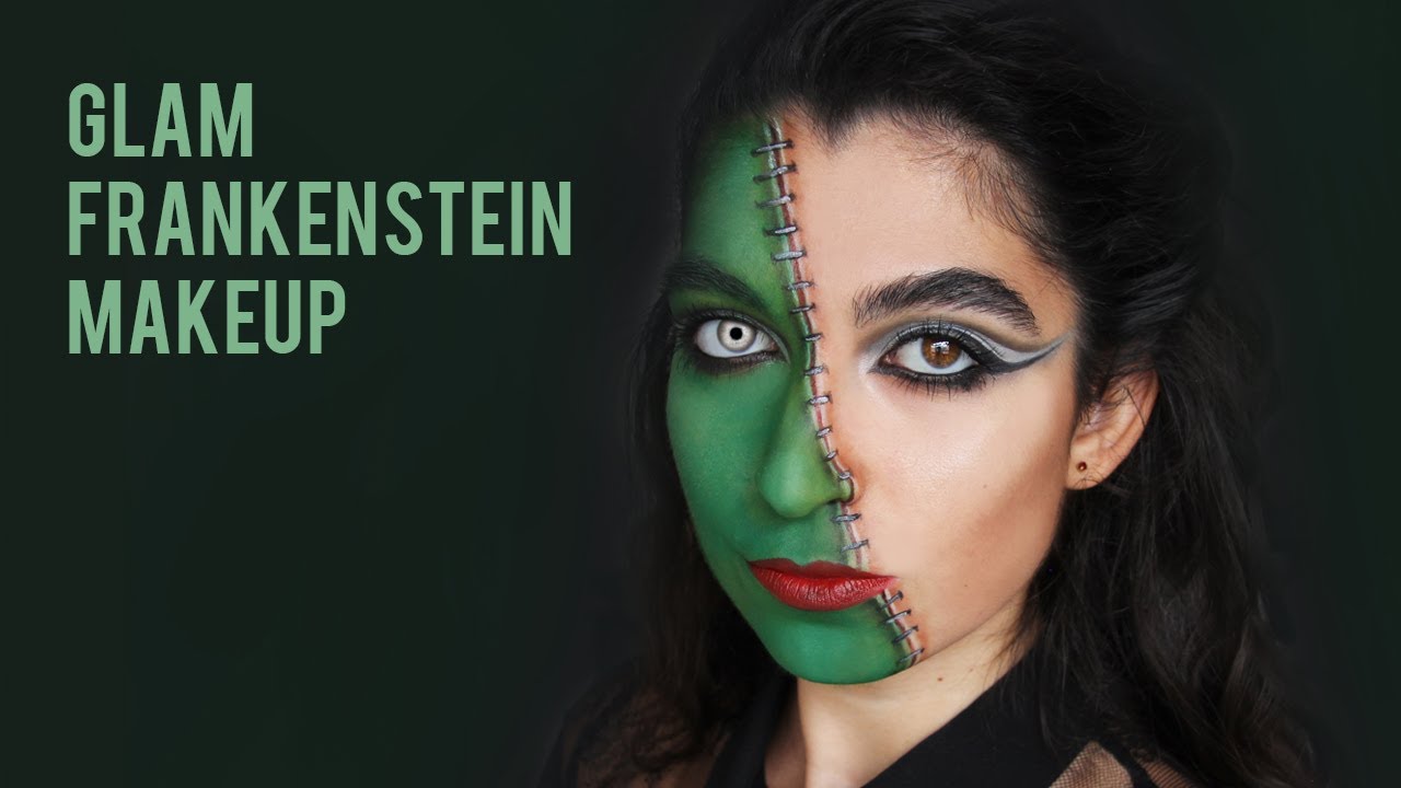 Maquillage d'Halloween : Glam Frankenstein