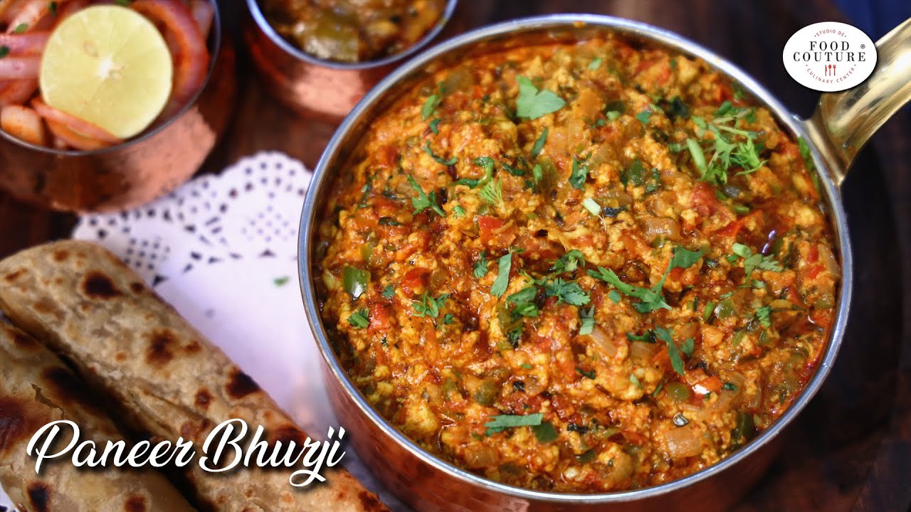 Paneer Bhurji Recipe | पनीर भुर्जी रेसिपी | Restaurant Style