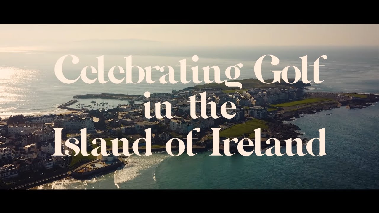 Rory Best and Olivia Mehaffey visit Royal Portrush - Home of The 153rd Open