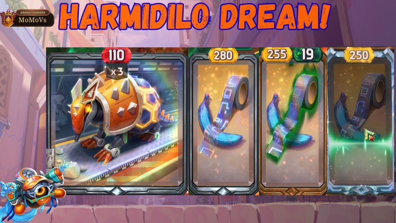 Harmadillo DREAM Set-up! MoMoVs The Bazaar!