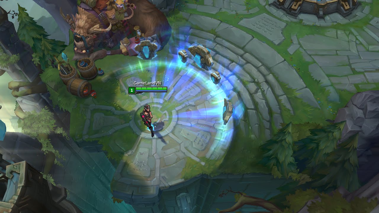 LOL PBE 1/16/2015 Update: Start of game gates