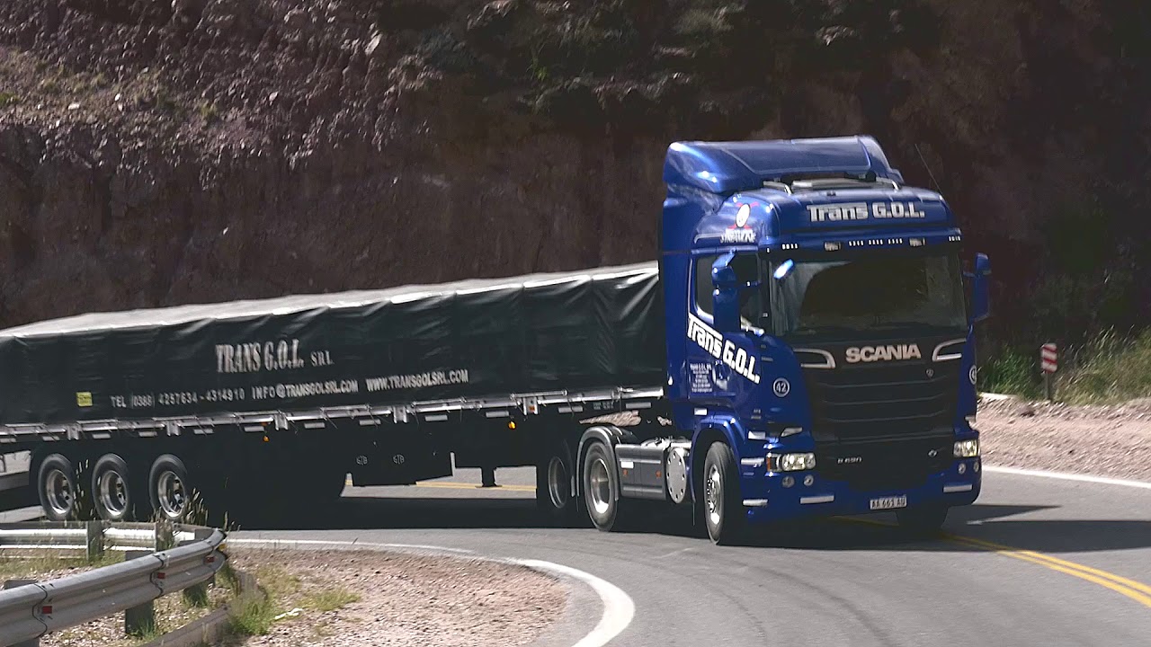 Cruce de Los Andes a bordo de un Scania R620