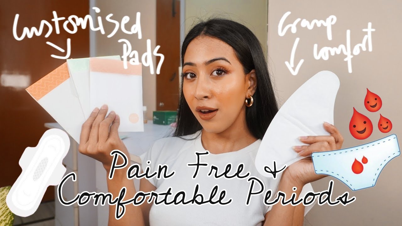 How I deal with Uncomfortable Period Cramps and Heavy Flow Period Days!