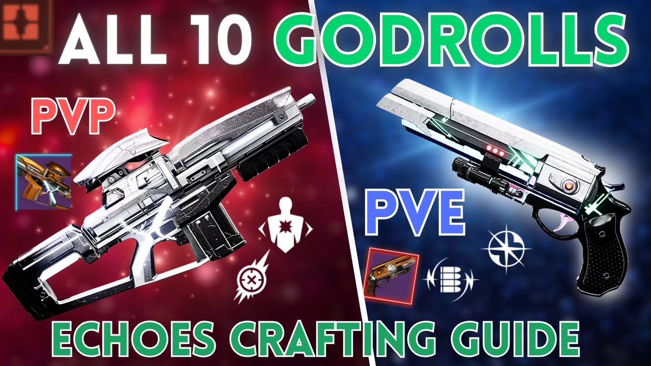 Episode Crafting GUIDE! All 10 PvP and PvE GODROLLS - Destiny 2 The Final Shape #gaming