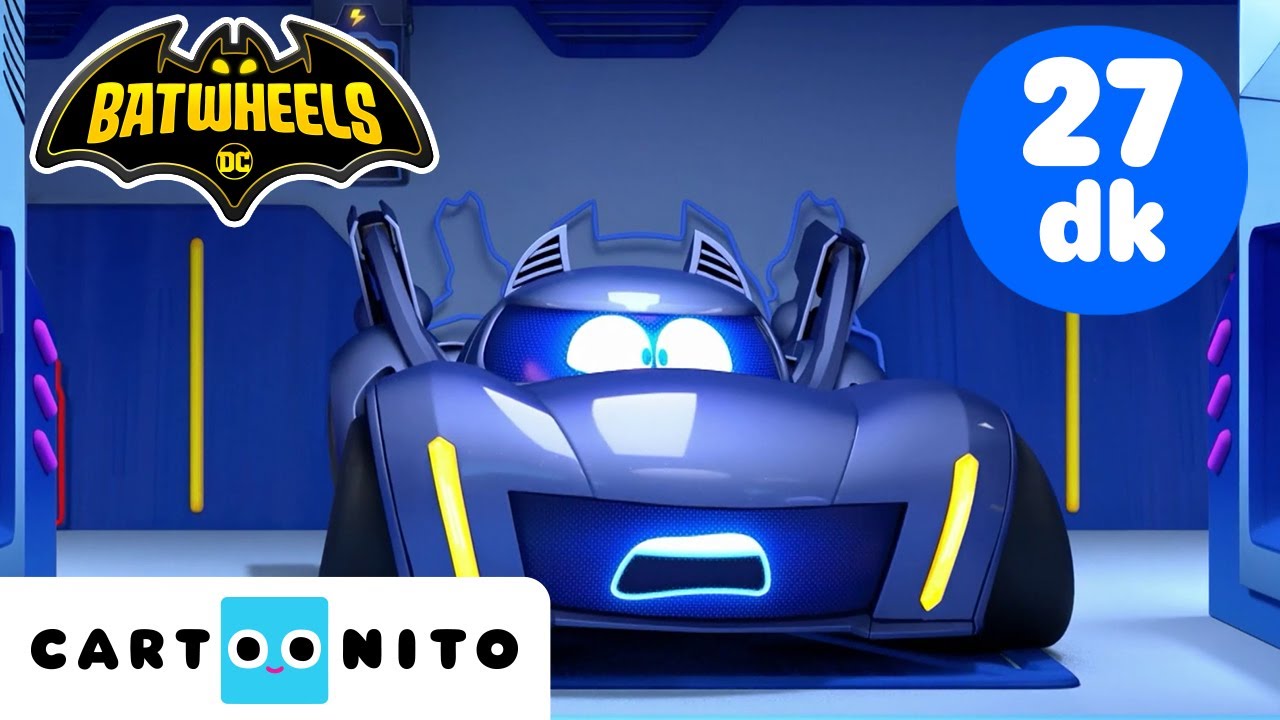 BATWHEELS | Bam'in Maceraları | Batwing'le Uç, Batgirl'ün Motoruna Bin | @CartoonitoTurkiye