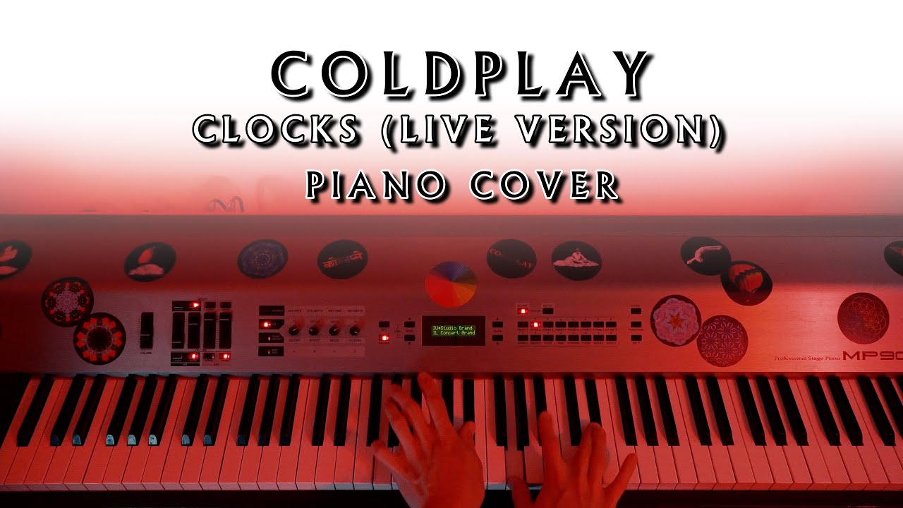Coldplay - Clocks (Live Version) | Piano Cover