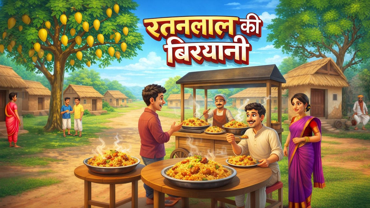 रोटन लाल की ड्रीम बिरयानी – साहस की एक सच्ची कहानी ! MUTTON BRIYYANI,HINDI KAHANI,HINDI MORAL STORAY