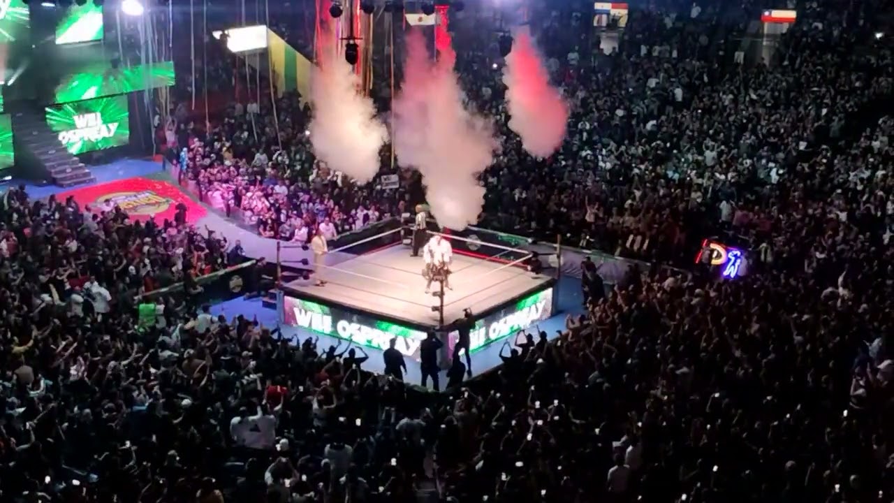 Will Ospreay y el tremendo recibimiento del público mexicano en Grand Slam México