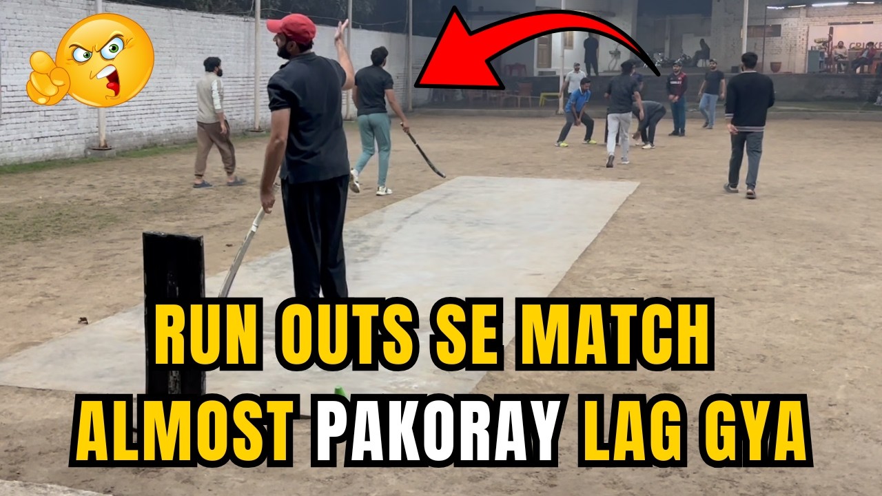 Match Khud Hath Se De Dia | Unbelievable Cricket Match Ending | Ramzan Cricket | Joshilay Vs Burraq