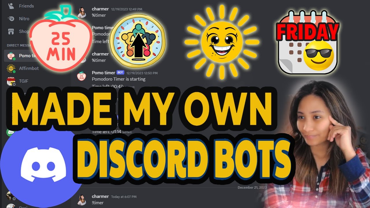 Step by step in creating a Discord bot (Python) | Discord bot ideas