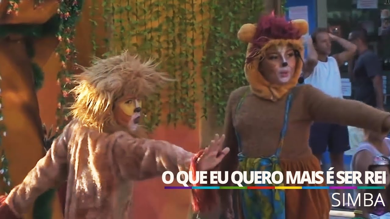 O Rei Leão - Simba canta 