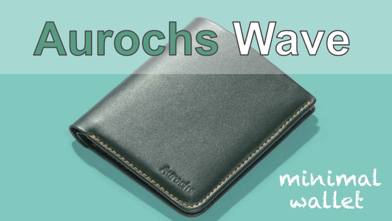 Aurochs Wave Minimal Leather Wallet. Is it any good?