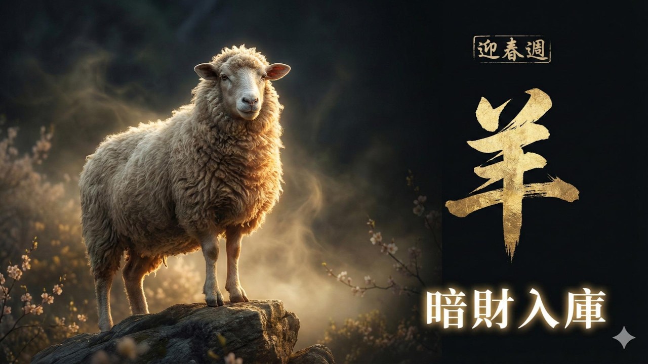 屬羊人請留步！為什麼 2月8日後遇到「讓你受氣」的麻煩事千萬別躲？老師洩天機：那是財神爺偽裝的「開庫金鑰」。