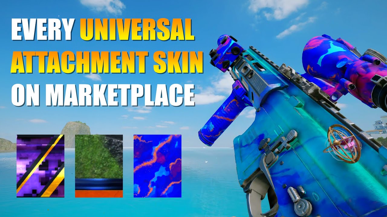 Every Universal ATTACHMENT Skin On R6 MARKETPLACE (Y9S1)