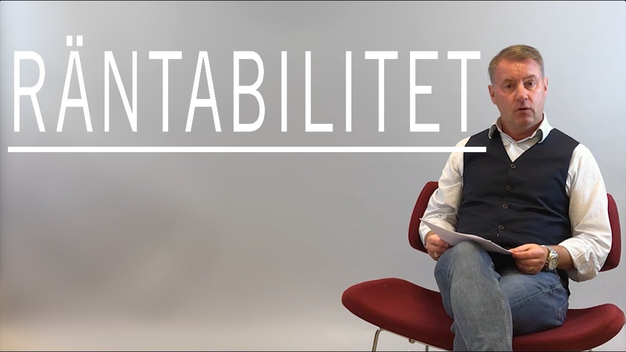 Boken om ekonomistyrning - Räntabilitet