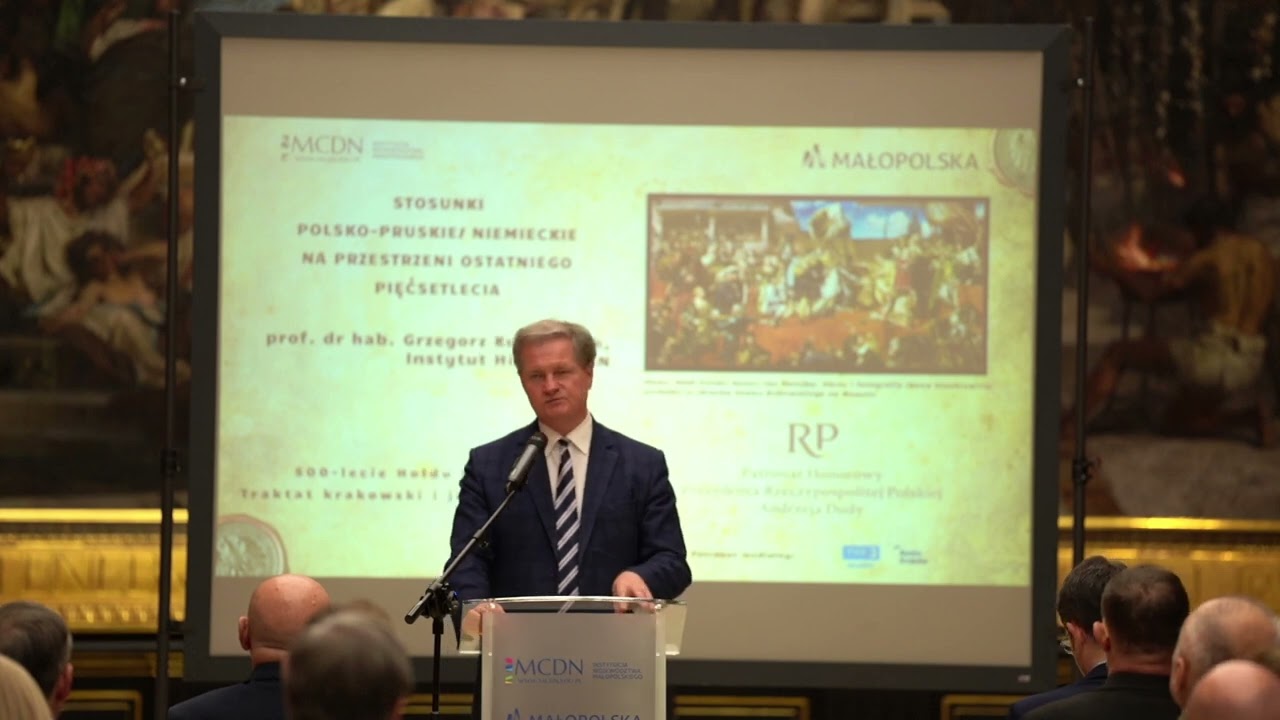 Grzegorz Kucharczyk - Stosunki polsko-pruskie/niemieckie na przestrzeni ostatniego pięćsetlecia.