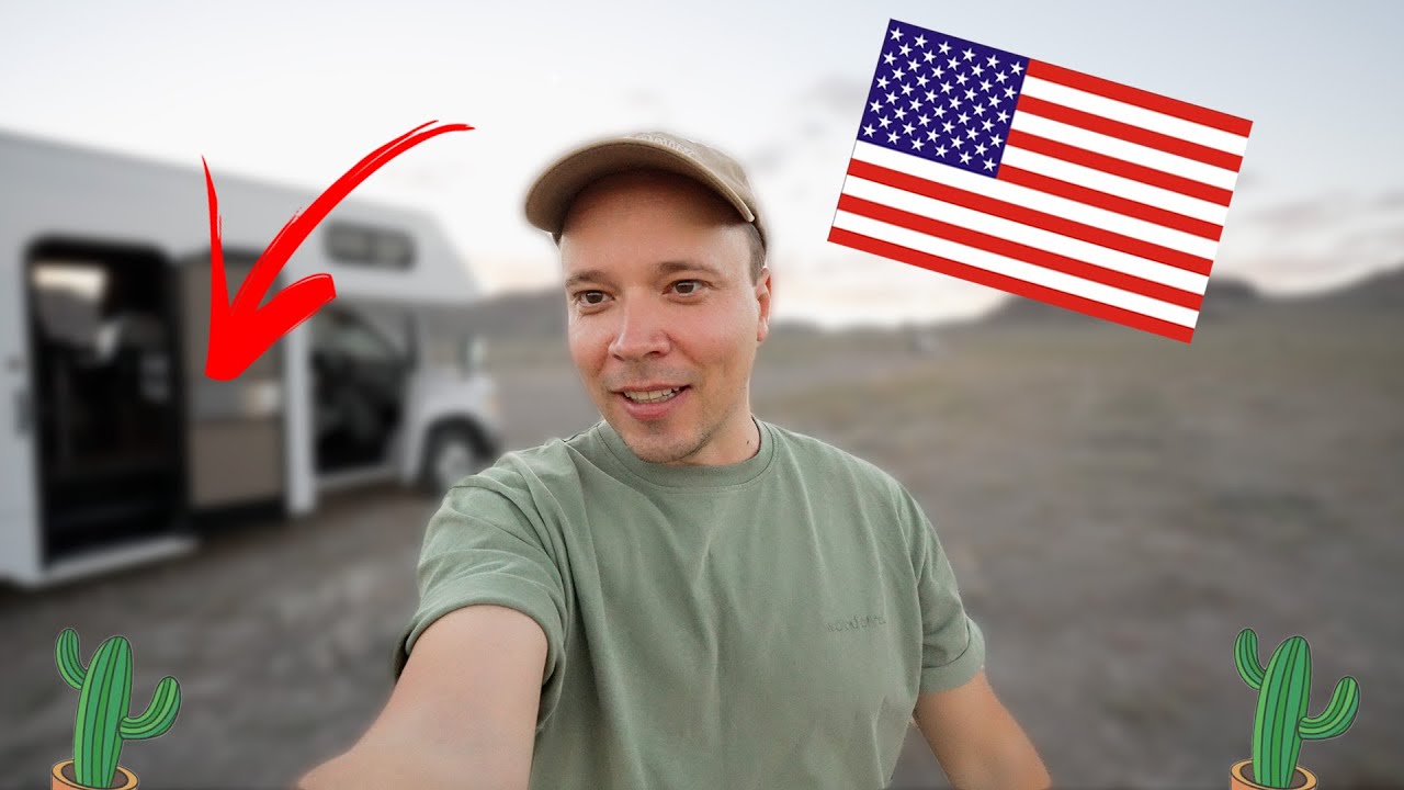 VI OVERNATTER I DET VILDE VESTEN! USA ROADTRIP 2023 #1