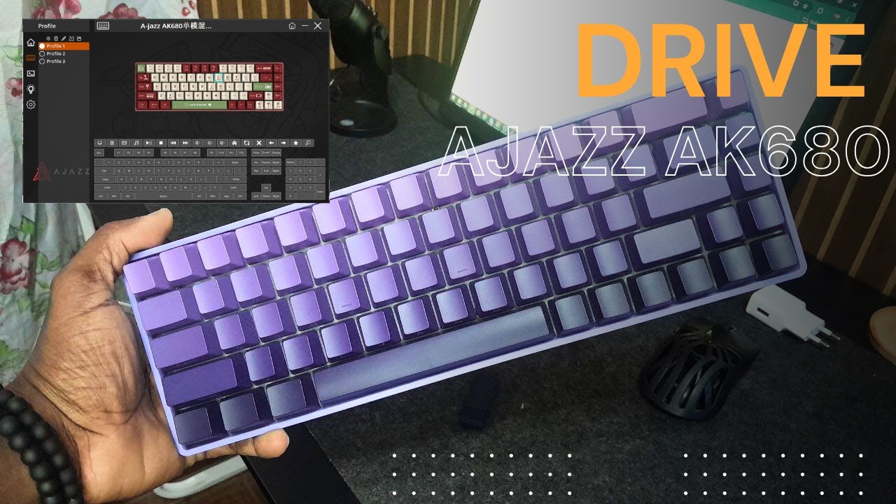 Software Teclado Mecânico Ajazz AK680