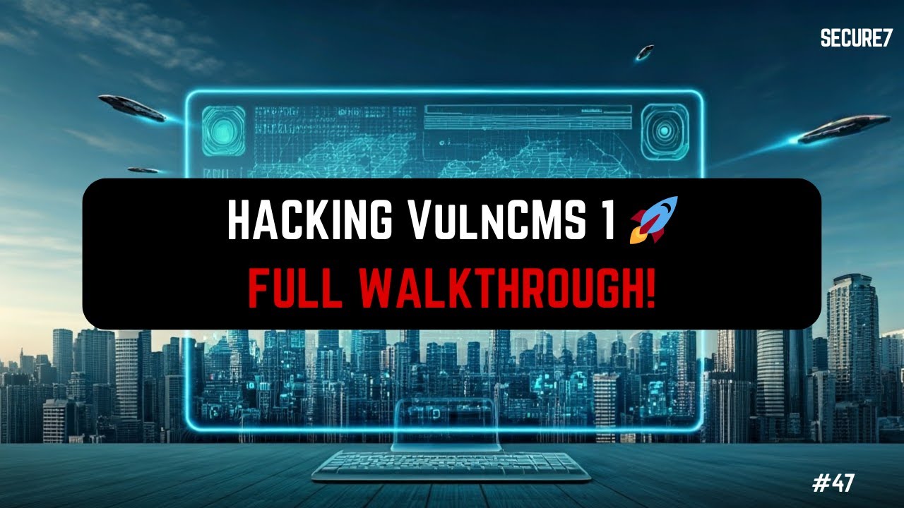 VulnCMS 1 Exploitation | Privilege Escalation & Root Guide #47