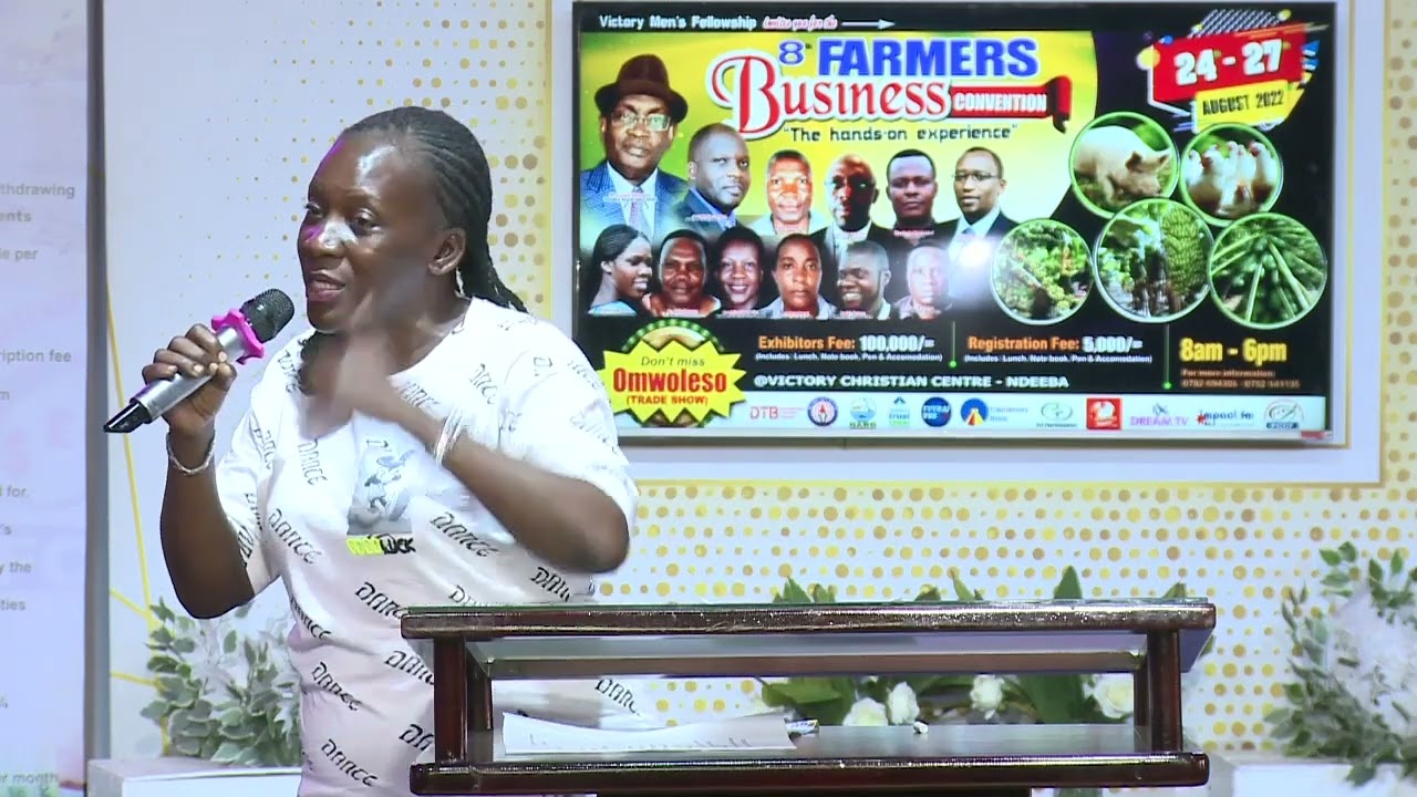 Farmers Business Convention at Victory Church Ndeeba Kampala. Justin Nassiwa.