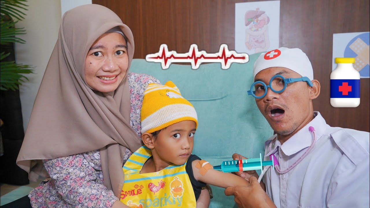 24 JAM JAGAIN BAYI ALI 👶 SUNTIK IMUNISASI | Ali vlog