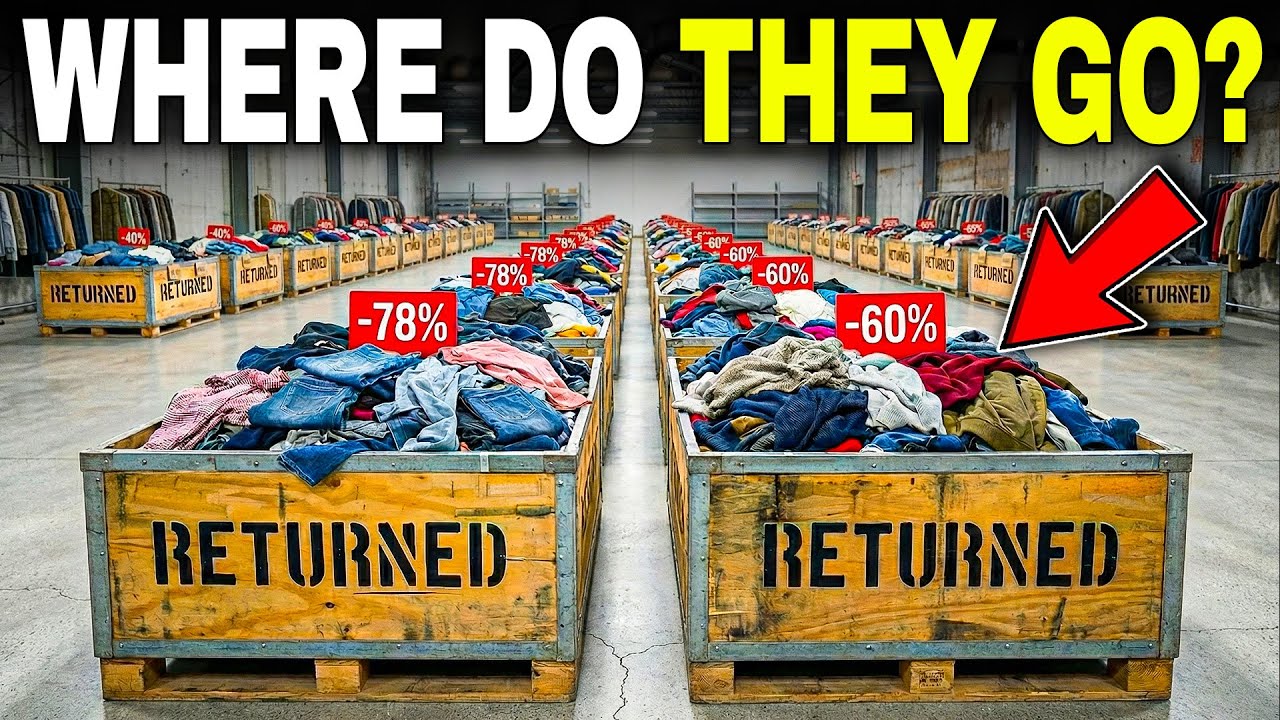 What Happens to Returned Clothes? - You Can Buy Them For Sale!