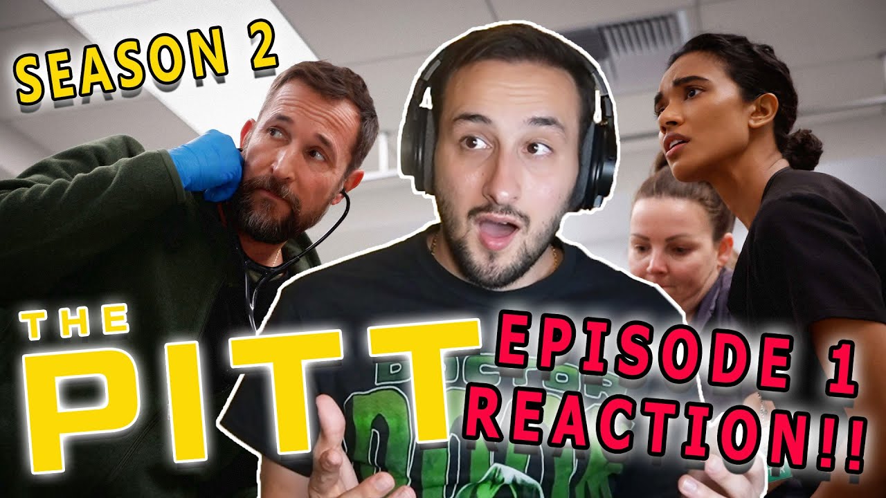СМОТРЮ 2 СЕЗОН *THE PITT*!! (РЕАКЦИЯ НА 1 СЕРИЮ!!)