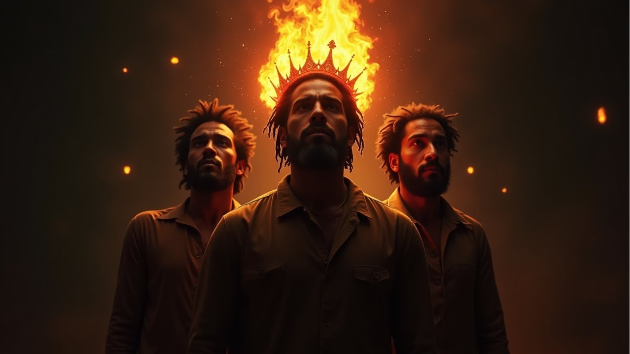 REGGALIN &ndash; CROWN ON FIRE (Official Audio) | Fiery Dancehall Reggae Anthem of Power & Dominance