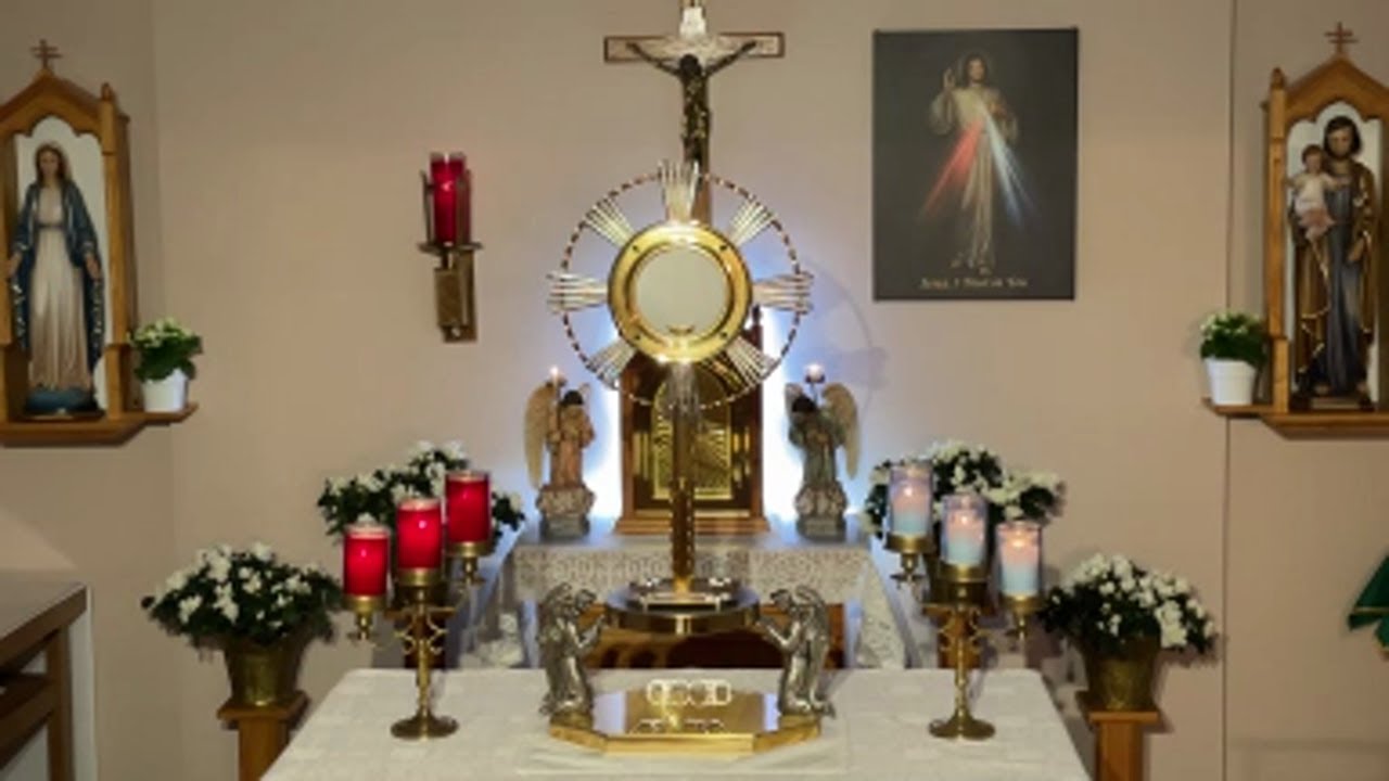 LIVE Eucharistic Adoration - Sisters of Divine Mercy