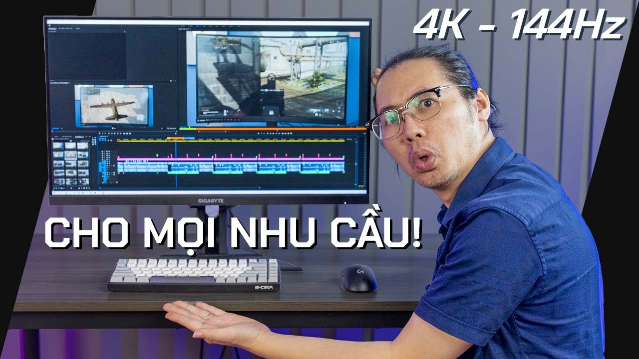 Mang 4K Đến Với Mọi Nhà! Màn Hình Gaming 4K 144Hz Đã Rẻ Màu Lại Đẹp! | Review Màn Hình Gigabyte M28U