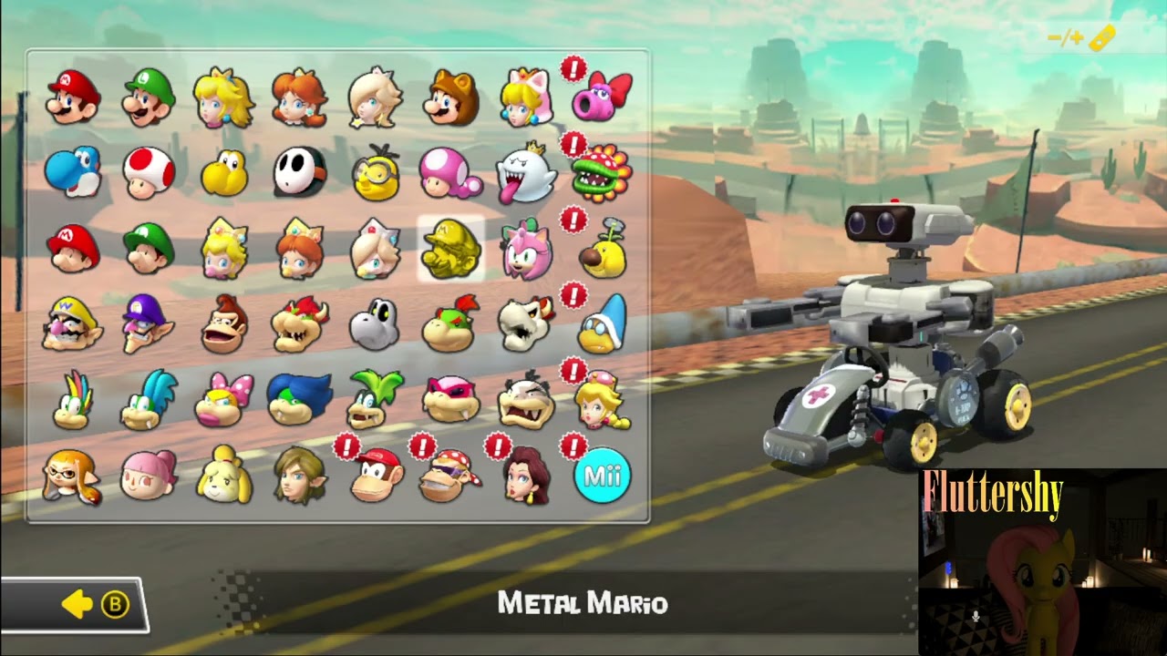 Live Mario Kart 8 DX Moddée avec de bon personnage inédit