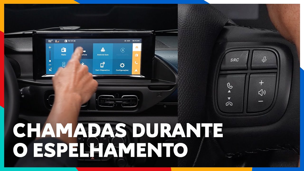 Chamadas durante o espelhamento