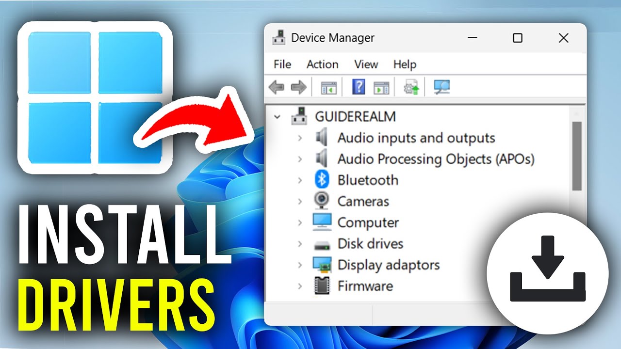 How To Download and Install Drivers In Windows 11 or 10 - Step By Step