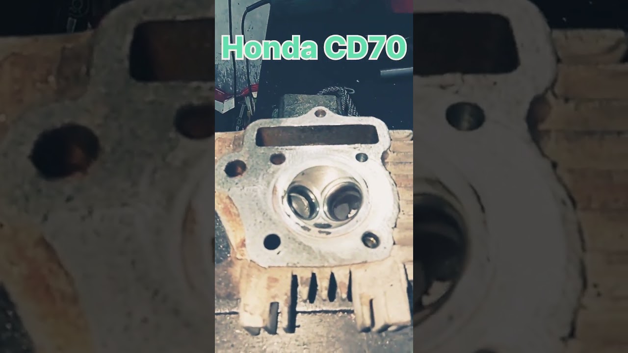 Honda cd70 head repairing  
