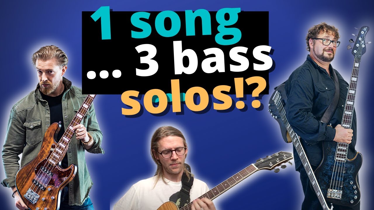 Strasbourg St Denis - Hadrien Feraud, Federico Malaman & Johan Hansén-Larson | BASS SOLO COMPARISON