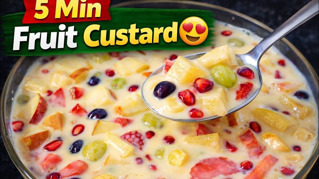 RAMZAN'S SPECIAL FRUIT CUSTARD 🍓🍉